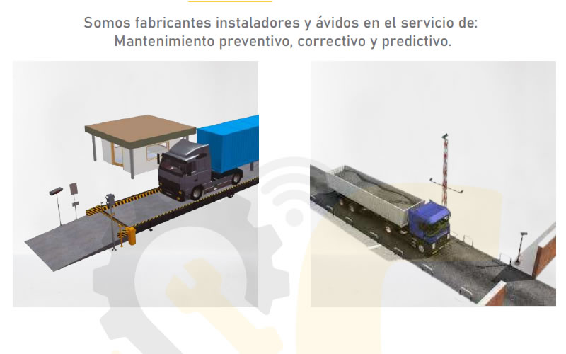 Balanza Electronica para Camiones 